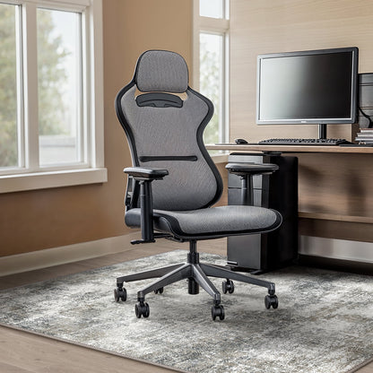 KUETH 48"X 60" Protective Flooring Office Chair Mat for Hardwood Floor and Tile Floor, Heavy Duty Desk Chair Mat for Carpets, Anti Slip Office Floor Mats for Rolling Chairs, Low Pile Under Desk Rug