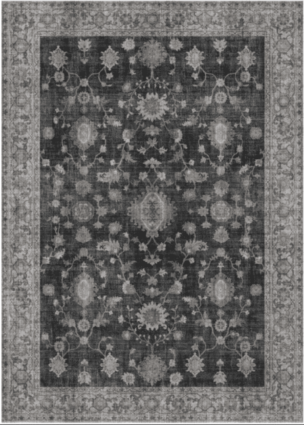 KUETH Runner Rug 2x5 Machine Washable Rug Non Slip, Vintage Ultra Thin Lightweight Rugs for Entryway, Hallway, Kitchen and Laundry Room